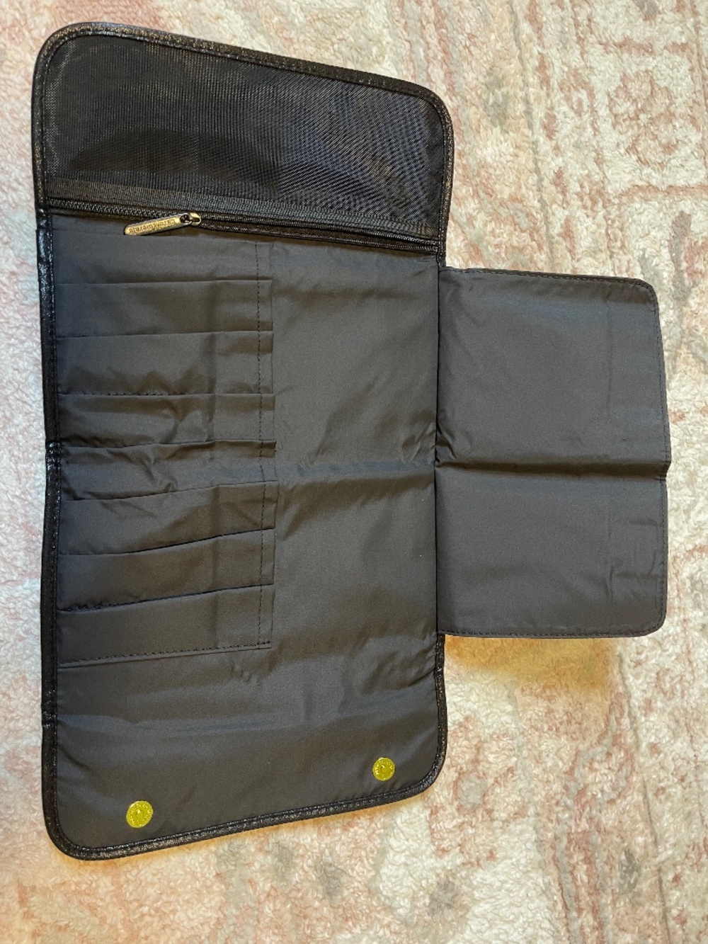 bareMinerals Makeup Brush Roll Storage Clutch